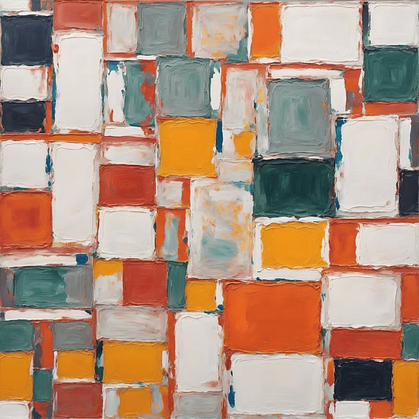 Geo three by VriesWol WallArt