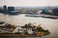 Blick über den IJ van A'dam Turm in Amsterdam von Paul van Putten Miniaturansicht