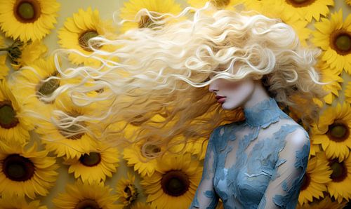 Sunflower Mood by Jacky