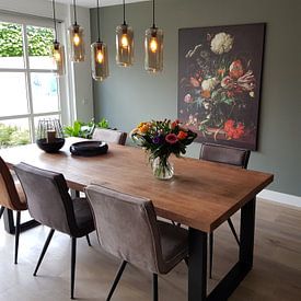 Customer photo: Jan Davidsz de Heem. Vase of Flower, on canvas