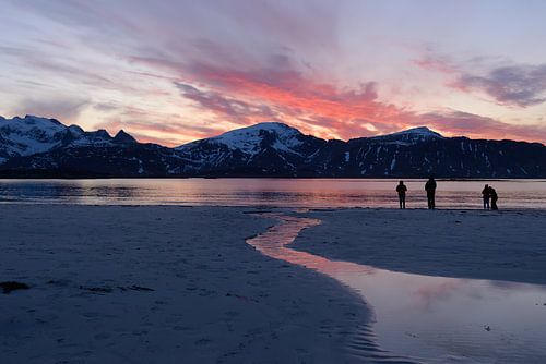 Sonnenuntergang Lofoten von Jens Droth