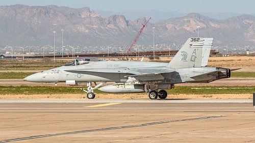 U.S. Navy McDonnell Douglas F/A-18C Hornet.