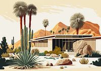 Bungalow jaren vijftig Arizona USA