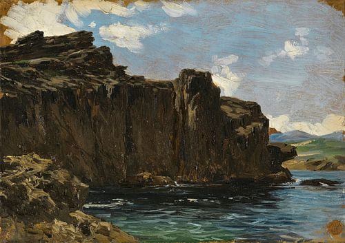 Carlos de Haes-Uitzicht op zee, Antiek landschap