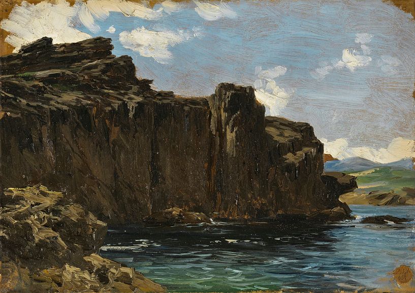 Carlos de Haes Ansichten des Meeres, Antike Landschaft von finemasterpiece