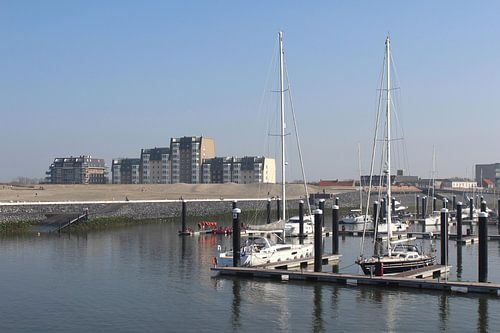 Cadzandbad Marina, Zeeland, die Niederlande