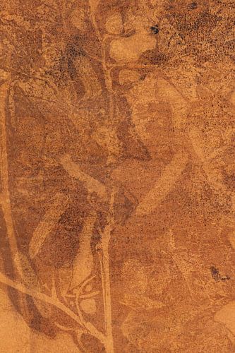 Organische stilte in terracotta