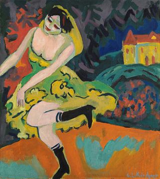 Variété danser, Ernst Ludwig Kirchner