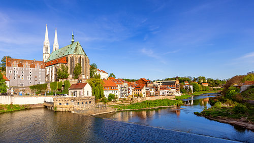 Zicht op Görlitz, Duitsland (1/8)