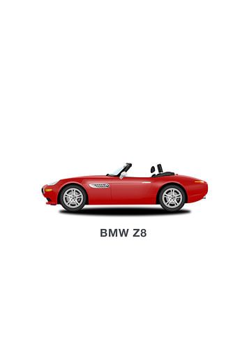 BMW Z8 Red