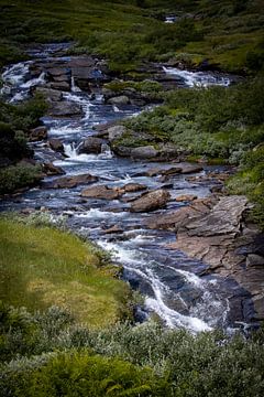 source d'eau dans les montagnes sur Sebastian Stef