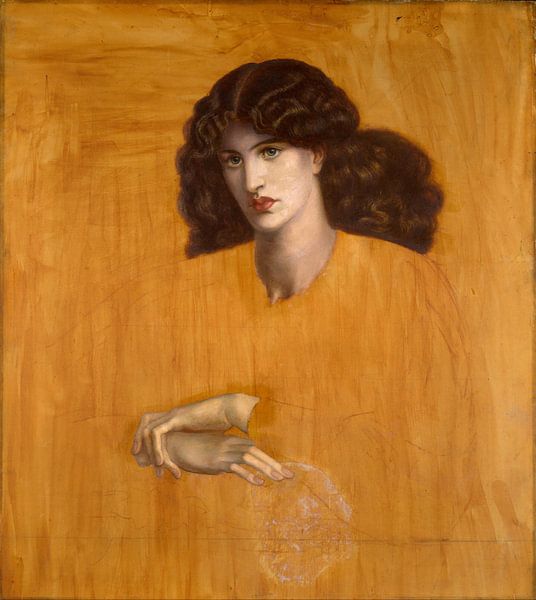 Dante Gabriel Rossetti. The Lady of Pity von 1000 Schilderijen