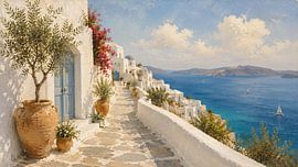 Küstenweg auf Santorin, griechische Insel von Gentle Hours