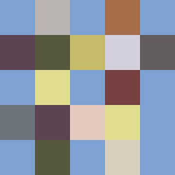 Bunte moderne abstrakte geometrische Kunst