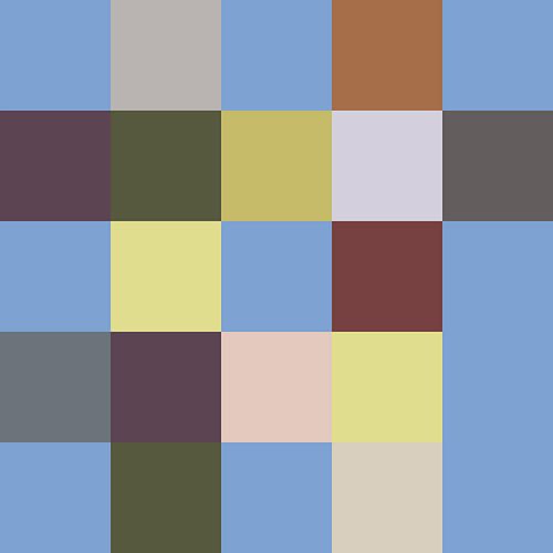 Kleurrijke moderne abstracte geometrische kunst