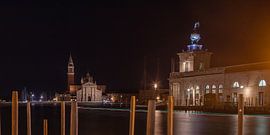 Vue sur le Grand Canal vers la Basilique de San Giorgio Maggiore sur t.ART