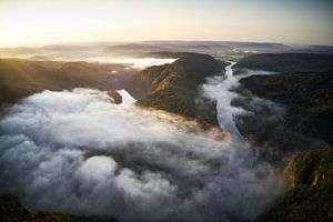 Sommermorgen Saarschleife