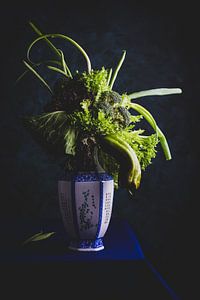Nature morte, bouquet de légumes