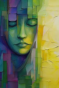 Visage abstrait