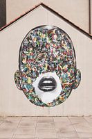 The face in Stavanger - street art - street and travel photography