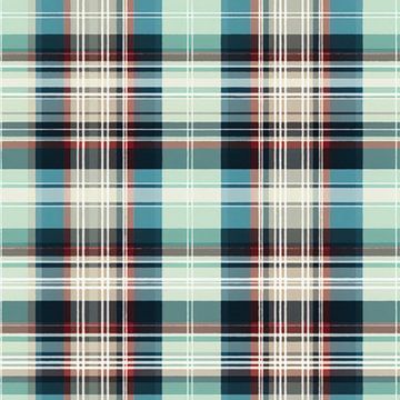 Vintage Plaid # XI by Whale & Sons