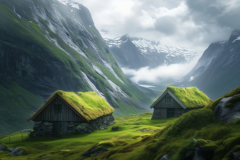 Faeröer van fernlichtsicht