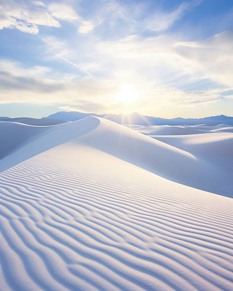 Schönheit der Wüste von fernlichtsicht