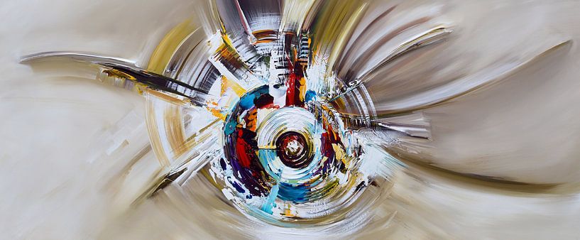 Abstract by Gena Theheartofart