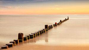 Lever de soleil sur Usedom, Allemagne