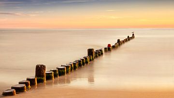 Zonsopkomst op Usedom, Duitsland