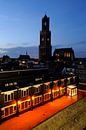 De binnenstad van Utrecht met Domkerk en donkere Domtoren von Donker Utrecht Miniaturansicht