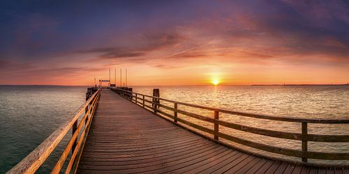 Alte Seebrücke von Scharbeutz von Voss Fine Art Fotografie