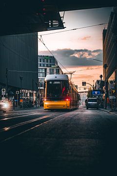 Straßenbahn Berlin Straßenfotografie