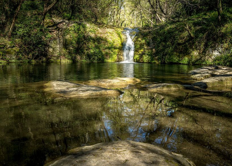 Gespiegeltes Wasser von Guy Lambrechts Fotografie