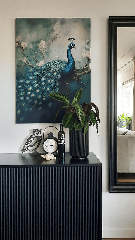 Birds: Peacocks, by Eye catching paintings