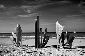 Les Braves - Omaha Beach by Alwin Koops fotografie