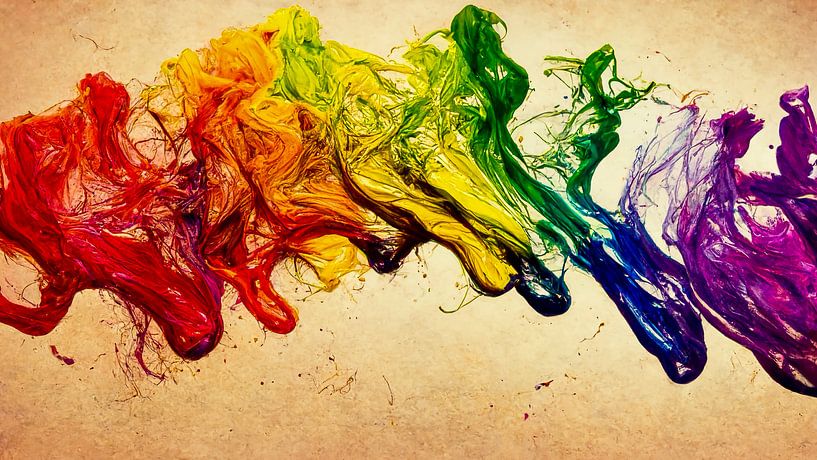 Fond abstrait Splash en couleur par Animaflora PicsStock