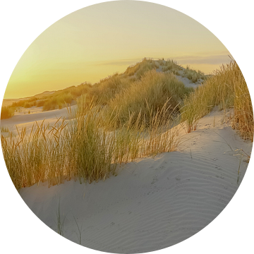 Zonsopkomst op het strand van Terschelling van Dirk van Egmond