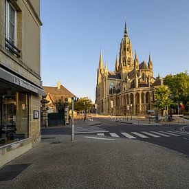 Kathedraal van Bayeux van Foto Amsterdam/ Peter Bartelings