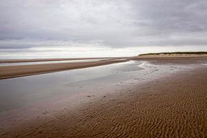 Strand in der Nähe des Naturparks De Slufter auf Texel