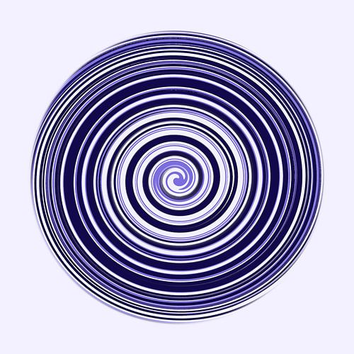 Oneindigheid 12 / Spiraal / Kleurwerveling