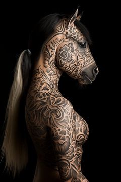 Paardenmeisje - no 2 van Marianne Ottemann - OTTI