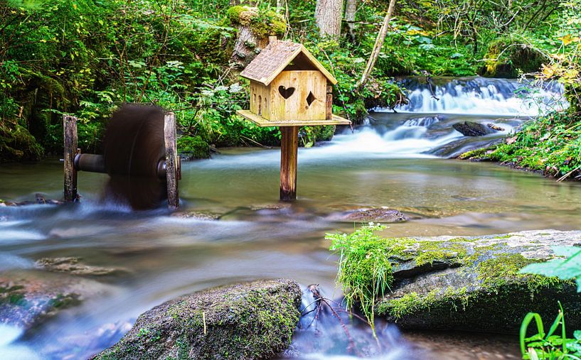 waterfall of the schöderbach by Stefan Havadi-Nagy