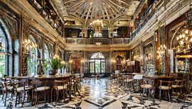 Luxe koffiebar met twee verdiepingen