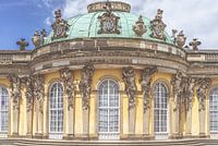 Berlin, le château de Sanssouci à Potsdam, peut-être les plus beaux jardins d'Allemagne