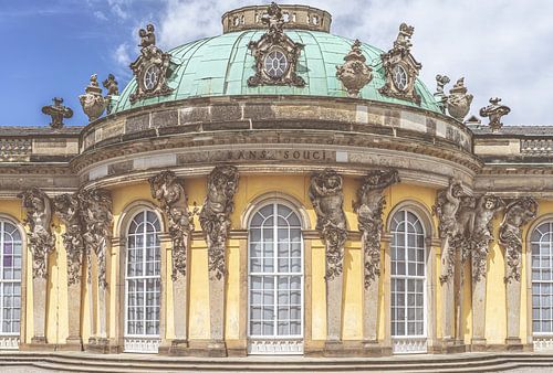 Berlijn, Potsdam Slot Sanssouci, misschien wel de meest wonderbaarlijke tuinen  van Duitsland