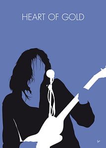 No128 MY Neil Young Minimal Music Poster von Chungkong Art