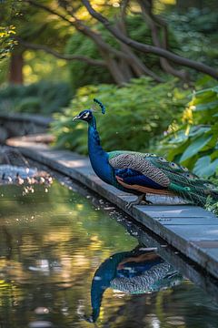 Peacock by Poster Art Shop