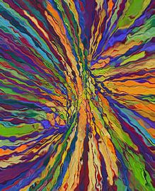 Abstrakte Komposition 653 von Angel Estevez