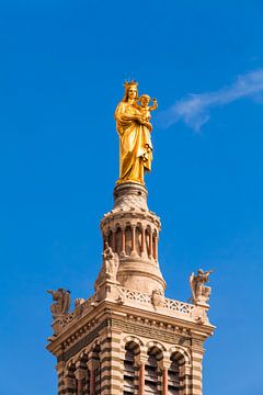 Notre-Dame de la Garde in Marseille - Frankreich von Werner Dieterich